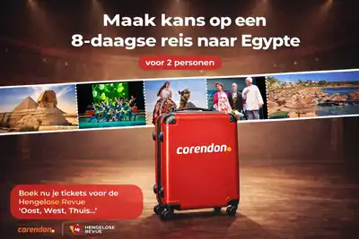 Afbeelding over win een reis naar egypte